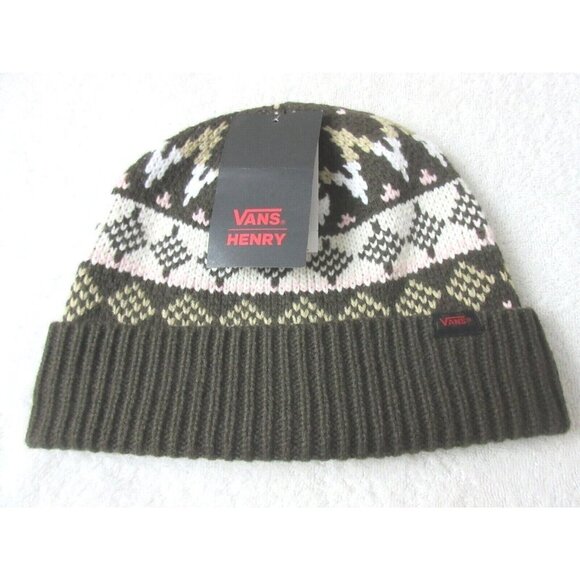 Vans Other - COPY - Vans x Justin Henry Signature Cuff Beanie Skull Cap Demitasse Brown OSF…